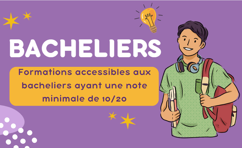 Où s’inscrire après le bac avec une moyenne de 10/20 ? Écoles et centres de formation